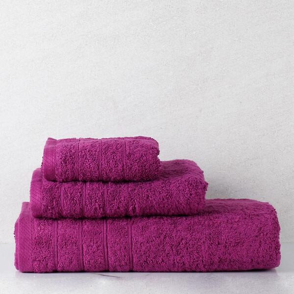 Πετσέτα πενιέ Dory 17 Dark Mauve Σετ 3 τεμ. shopinhome shopinhome