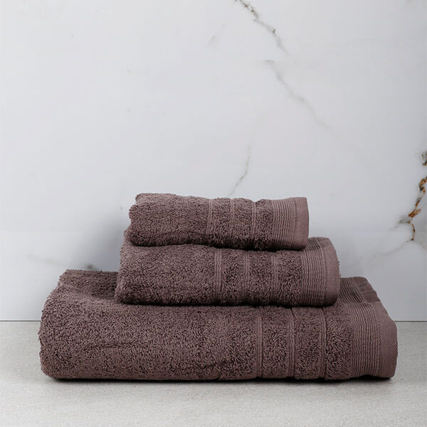 Πετσέτα Χίμπουρι 25 Maron Μπάνιου (70×140) shopinhome shopinhome