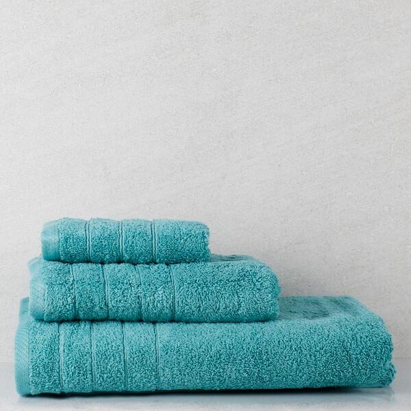 Πετσέτα πενιέ Dory 23 Petrol Προσώπου (50×100) shopinhome shopinhome