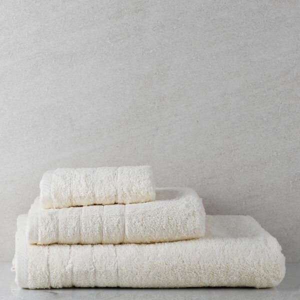 Πετσέτα πενιέ Dory 7 Ecru Προσώπου (50×100) shopinhome shopinhome