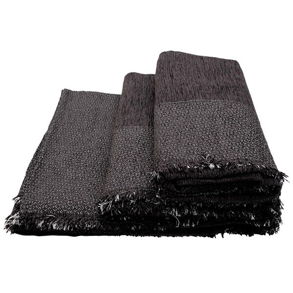 Ριχτάρι Σενίλ Frame 2 Grey Σετ 3 τεμαχίων (1θ – 2θ – 3θ) shopinhome shopinhome