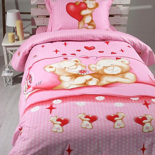 Σετ Σεντόνια βαμβ/σατεν μονά 57 Μονό (180×260) shopinhome shopinhome