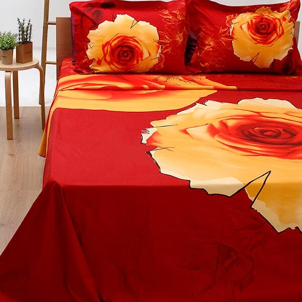 Σετ Σεντόνια Satin εμπριμέ 240 Υπερδιπλο (235×260) shopinhome shopinhome