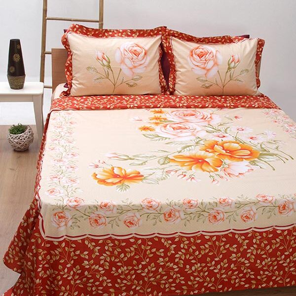 Σετ Σεντόνια Satin εμπριμέ 70043 Υπερδιπλο (235×260) shopinhome shopinhome