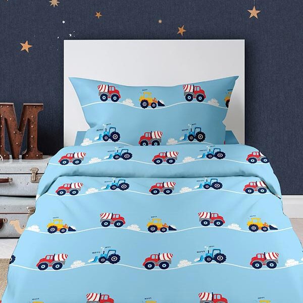 Σετ Σεντόνια Cotton Feelings 34 Μονό με λάστιχο(105×205+30) shopinhome shopinhome