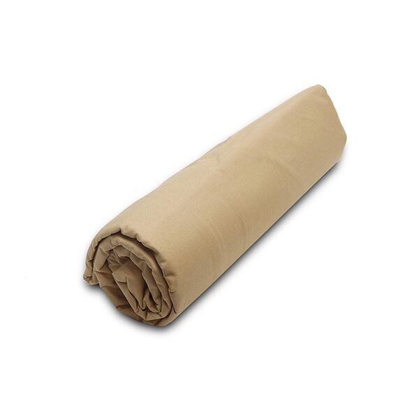 Κατωσέντονο Menta με λάστιχο 4 Beige Μονό (100×200+25) shopinhome shopinhome