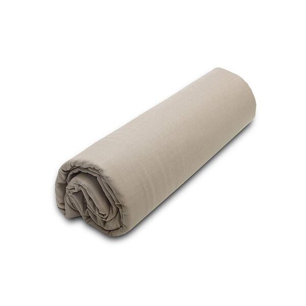 Κατωσέντονο Menta με λάστιχο 23 Mocha Διπλό (160×200+25) shopinhome shopinhome