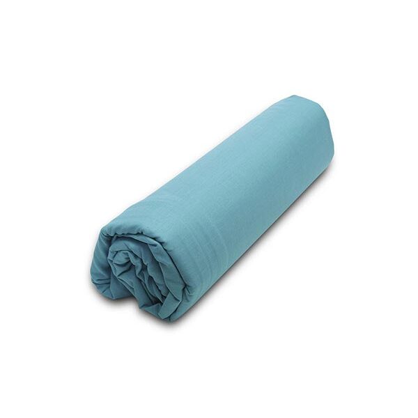 Κατωσέντονο Menta με λάστιχο 20 Petrol Ημίδιπλο (120×200+25) shopinhome shopinhome