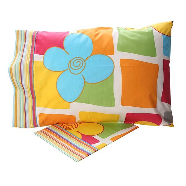 Σετ Σεντόνια Cotton Feelings εμπριμέ 2406 Μονό (160×260) shopinhome shopinhome