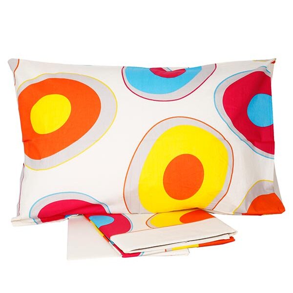 Σετ Σεντόνια Cotton Feelings εμπριμέ 547 Μονό (160×260) shopinhome shopinhome