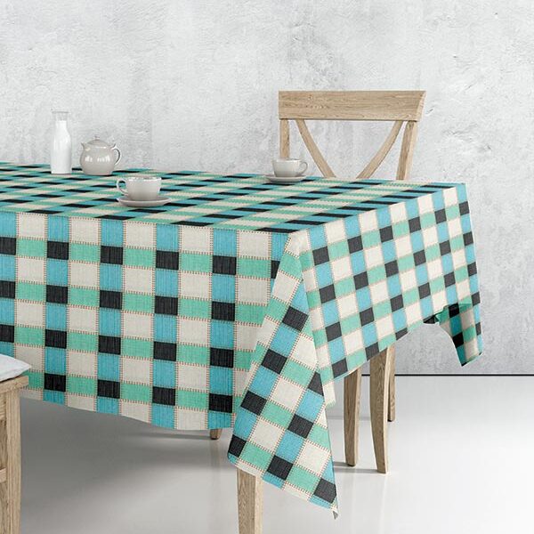 Τραπεζομάντηλο 5452 Blue 140×220 shopinhome shopinhome