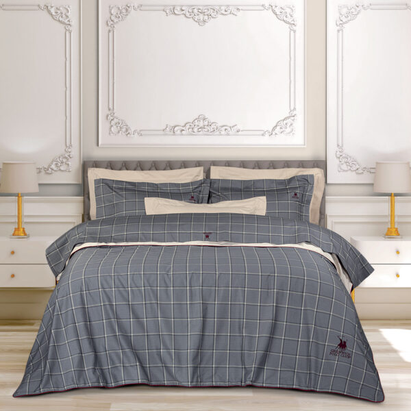 GREENWICH POLO CLUB ΣΕΤ ΣΕΝΤΟΝΙΑ ΥΠΕΡΔΙΠΛΑ 2193 ΓΚΡΙ, ΜΠΕΖ shopinhome shopinhome