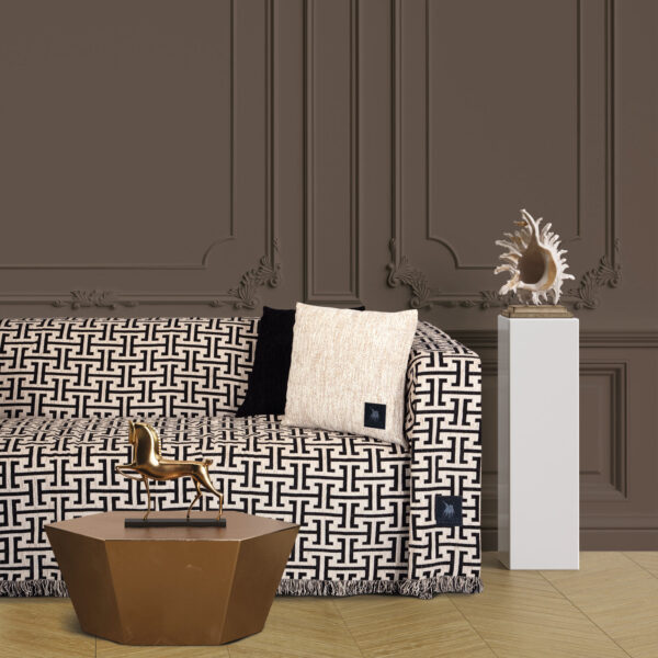 GREENWICH POLO CLUB ΡΙΧΤΑΡΙ 180Χ250 3931 BLACK, ECRU shopinhome shopinhome