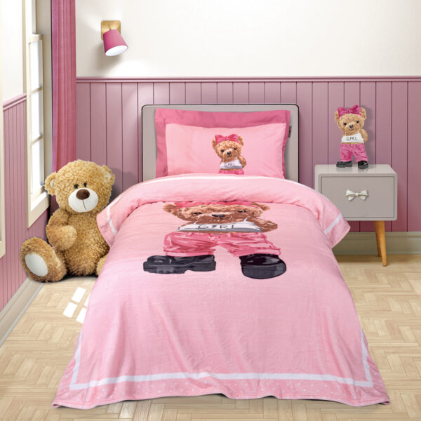 GREENWICH POLO CLUB JUNIOR ΚΟΥΒΕΡΤΑ FLEECE 8839 BEIGE, GREY, PINK shopinhome shopinhome