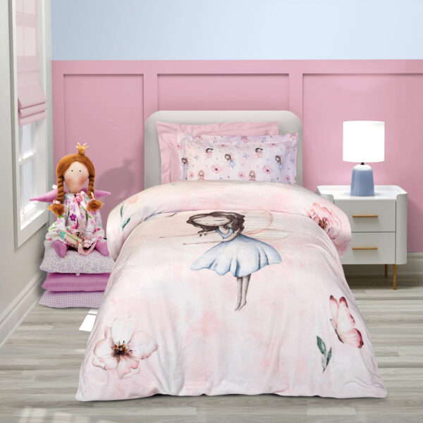 GREENWICH POLO CLUB JUNIOR ΚΟΥΒΕΡΤΑ FLEECE 8849 LIGHT PURPLE, PINK shopinhome shopinhome