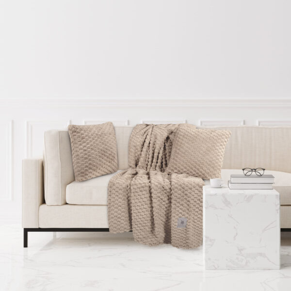 GREENWICH POLO CLUB ΚΟΥΒΕΡΤΑ FLEECE 130Χ170 3475 TAUPE shopinhome shopinhome