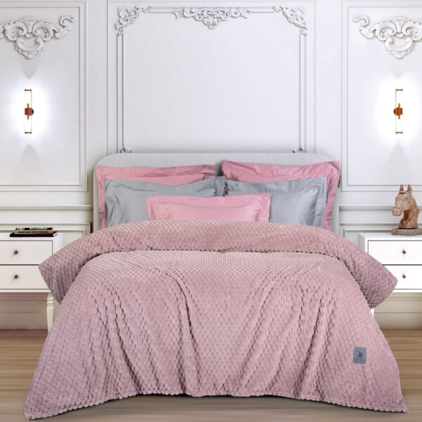 GREENWICH POLO CLUB ΚΟΥΒΕΡΤΑ FLEECE ΥΠΕΡΔΙΠΛH 3474 NUDE shopinhome shopinhome