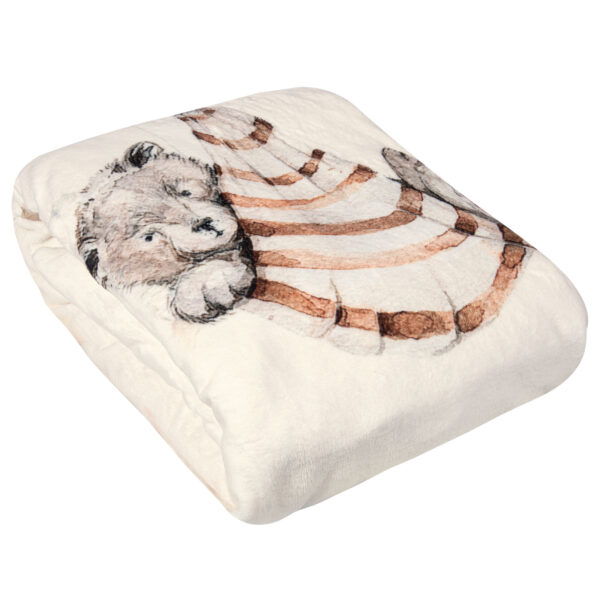 GREENWICH POLO CLUB ΚΟΥΒΕΡΤΑ FLEECE 80X110 ΒΑΒΥ 8850 CREAM, TAUPE, TERACOTTA shopinhome shopinhome