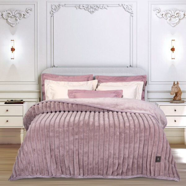 GREENWICH POLO CLUB ΚΟΥΒΕΡΤΑ FAUX FUR ΥΠΕΡΔΙΠΛΗ 3478 NUDE shopinhome shopinhome