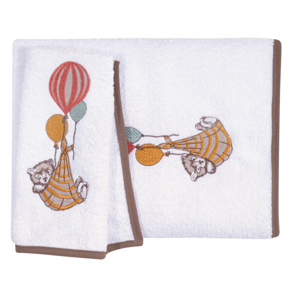 GREENWICH POLO CLUB ΣΕΤ ΠΕΤΣΕΤΕΣ ΒΑΒΥ 8850 COFFEE BROWN, WHITE shopinhome shopinhome