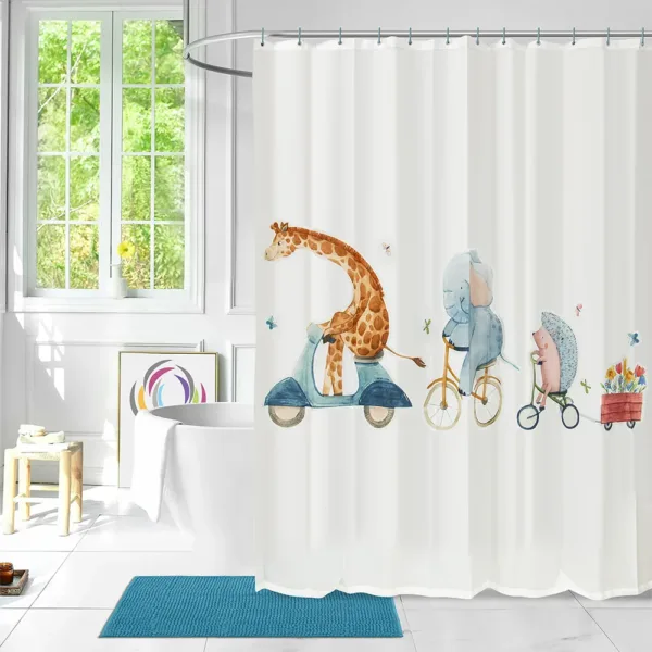 LINO ΚΟΥΡΤΙΝΑ ΜΠΑΝΙΟΥ FAMILIO 180X200 shopinhome shopinhome