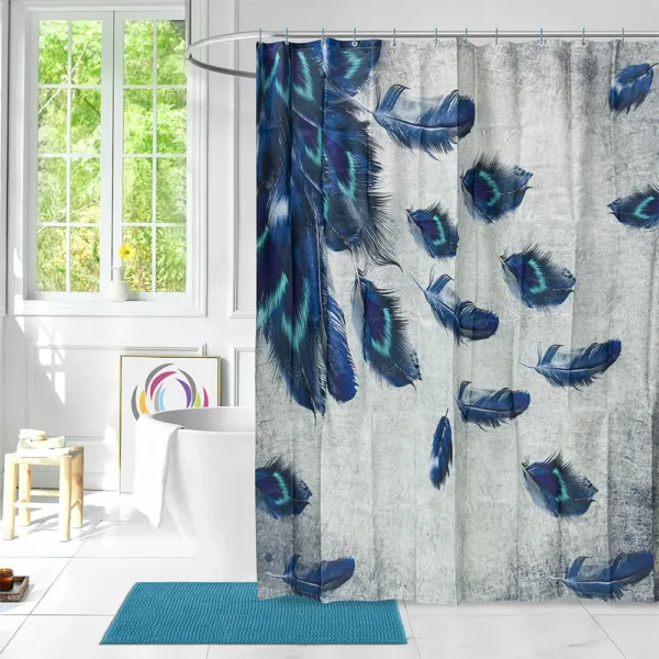 LINO ΚΟΥΡΤΙΝΑ ΜΠΑΝΙΟΥ PAVAO 180X200 shopinhome shopinhome