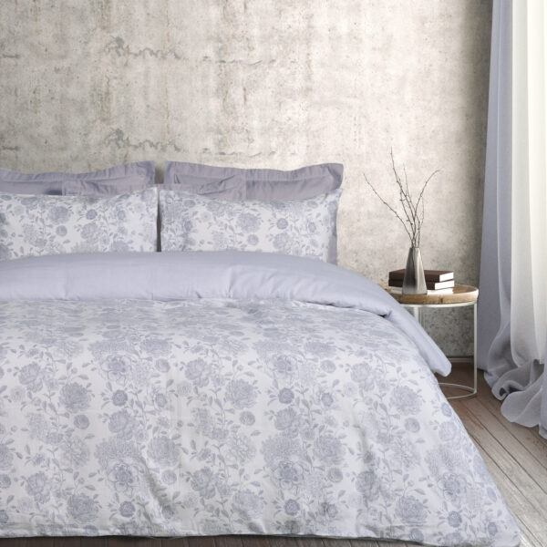 DAS HOME ΣΕΤ ΠΑΠΛΩΜΑΤΟΘΗΚΗ ΥΠΕΡΔΙΠΛΗ FLANNEL 9636 GREY, IVORY shopinhome shopinhome