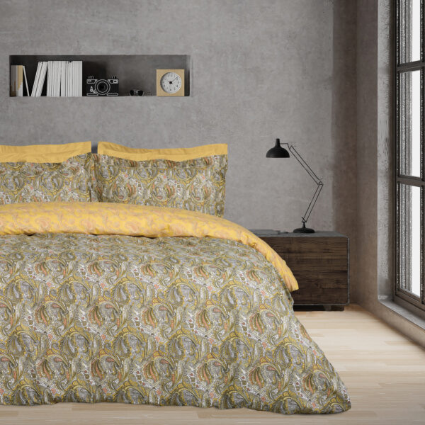 DAS HOME ΣΕΤ ΣΕΝΤΟΝΙΑ ΜΟΝΑ HAPPY 9651 IVORY, OCHRE, TAUPE shopinhome shopinhome