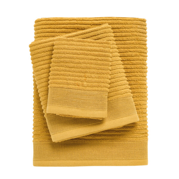 DAS HOME ΣΕΤ ΠΕΤΣΕΤΕΣ 3ΤΕΜΑΧΙΑ DAILY 0742 OCHRE shopinhome shopinhome