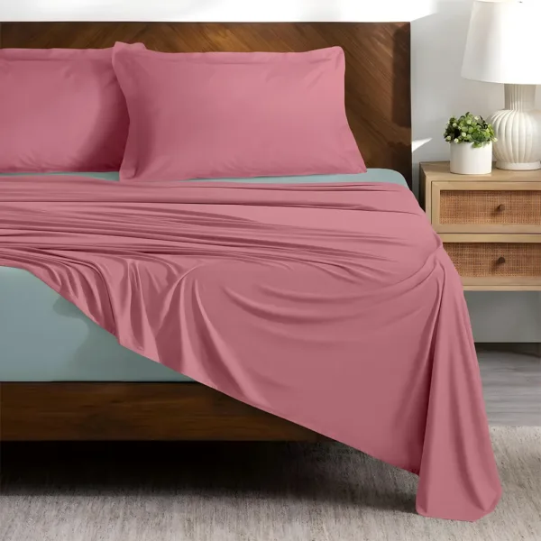 LINO ΣΕΤ ΣΕΝΤΟΝΙΑ DOBLE PINK-MINT 240X260 shopinhome shopinhome
