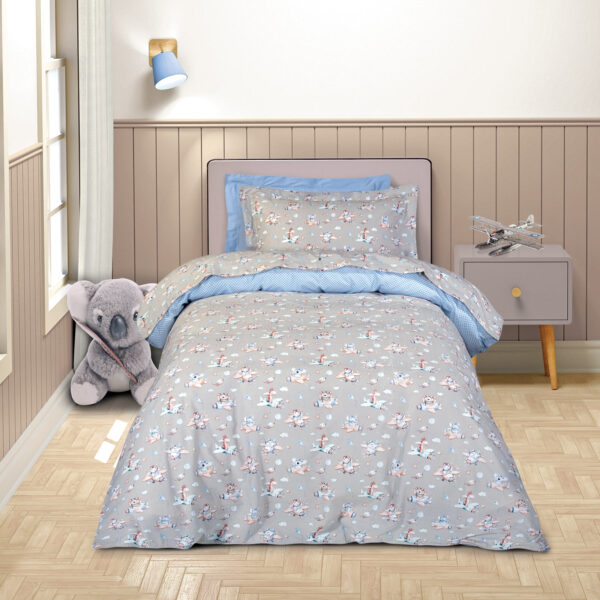 GREENWICH POLO CLUB ΣΕΤ ΣΕΝΤΟΝΙΑ ΜΟΝΑ 8851 LIGHT PURPLE, PINK shopinhome shopinhome