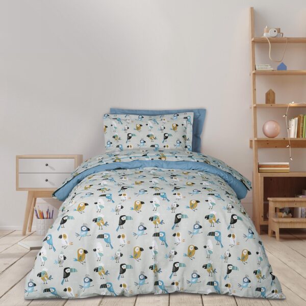 DAS KIDS ΣΕΤ ΠΑΠΛΩΜΑΤΟΘΗΚΗ ΜΟΝΗ 4914 BLUE, GREY, MINT shopinhome shopinhome