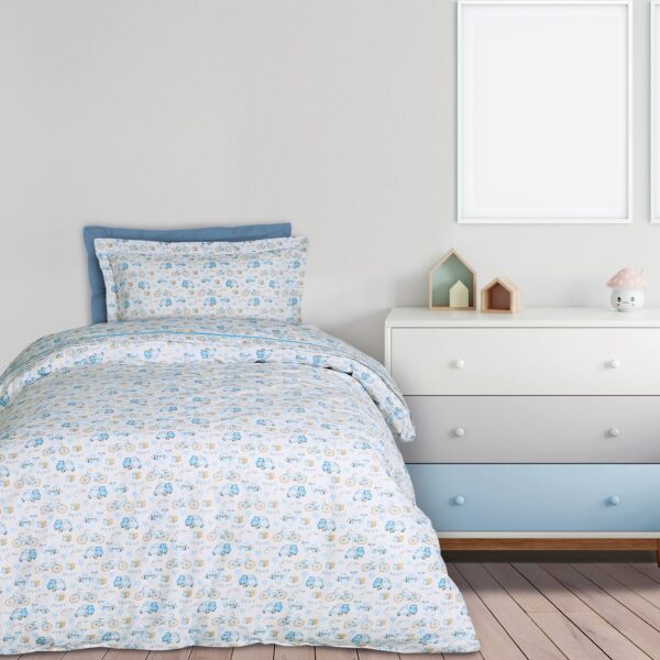 DAS KIDS ΣΕΤ ΣΕΝΤΟΝΙΑ ΜΟΝΑ 4918 BLUE, OCHRE, WHITE shopinhome shopinhome