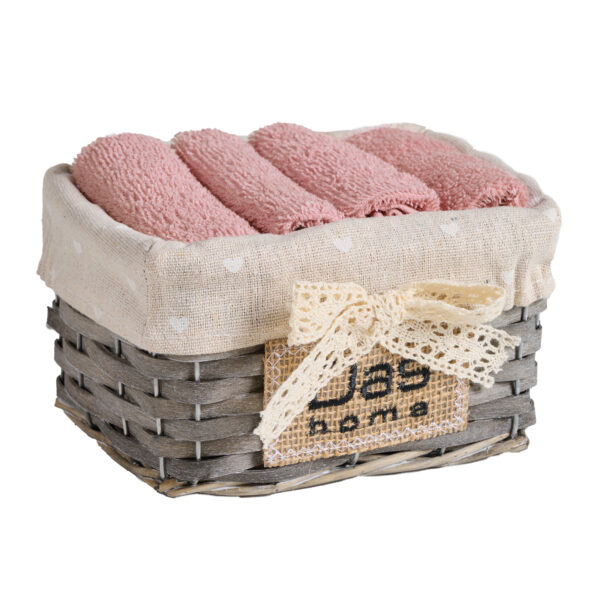 DAS HOME ΣΕΤ ΠΕΤΣΕΤΕΣ 4ΤΕΜΑΧΙΩΝ SOFT 4003 NUDE shopinhome shopinhome