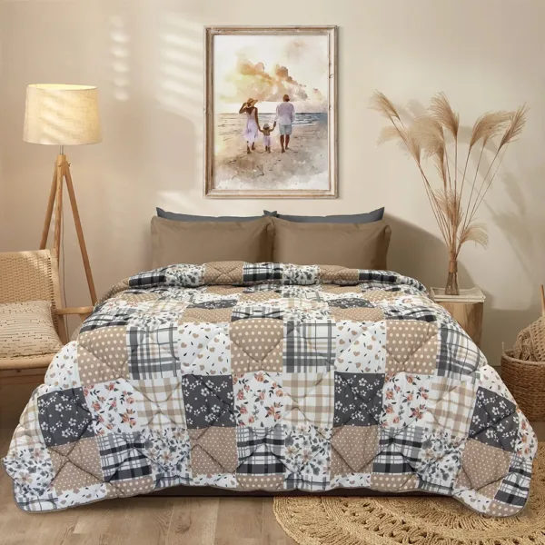 LINO ΠΑΠΛΩΜΑ GERANIO 220X240 shopinhome shopinhome