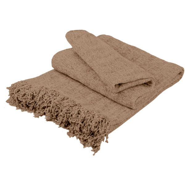 Ριχτάρι Σενίλ Beige Διθέσιο shopinhome shopinhome