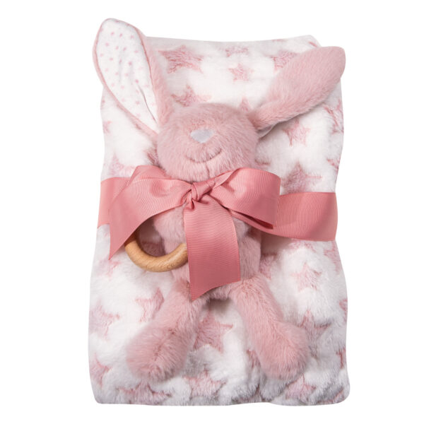 GREENWICH POLO CLUB ΚΟΥΒΕΡΤΑ FLEECE 75X100 ΒΑΒΥ 8845 PINK, WHITE shopinhome shopinhome