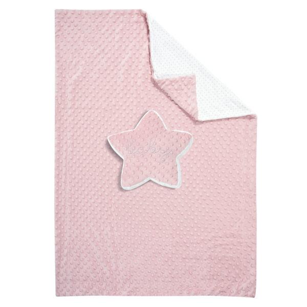 GREENWICH POLO CLUB ΚΟΥΒΕΡΤΑ FLEECE 75X100 ΒΑΒΥ 8847 PINK, WHITE shopinhome shopinhome