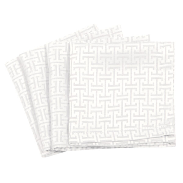 GREENWICH POLO CLUB ΣΕΤ ΠΕΤΣΕΤΕΣ ΦΑΓΗΤΟΥ 40Χ40 3006 WHITE shopinhome shopinhome