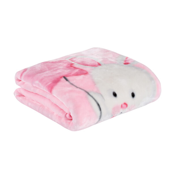 DAS BABY ΚΟΥΒΕΡΤΑ VELOUR 110X140 RELAX 4917 PINK shopinhome shopinhome