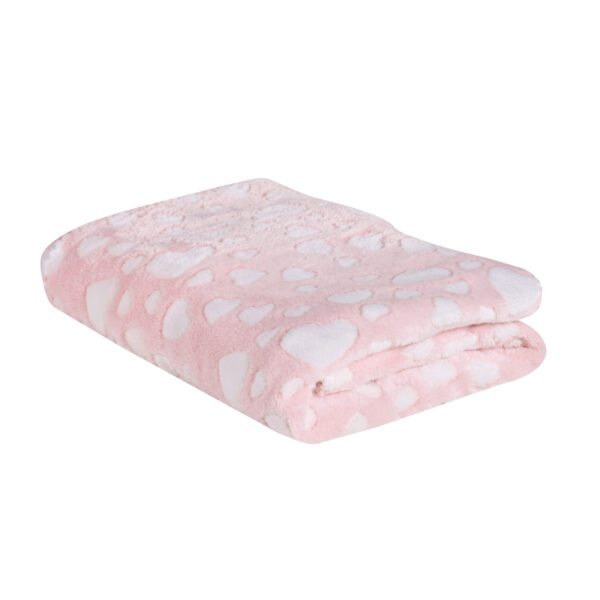 DAS BABY ΚΟΥΒΕΡΤΑ FLEECE 75X100 RELAX 4907 PINK shopinhome shopinhome