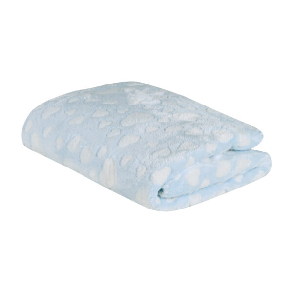 DAS BABY ΚΟΥΒΕΡΤΑ FLEECE 75X100 RELAX 4908 LIGHT BLUE shopinhome shopinhome
