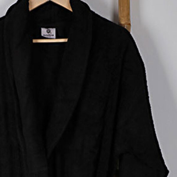 Μπουρνούζι Sato Black Small shopinhome shopinhome