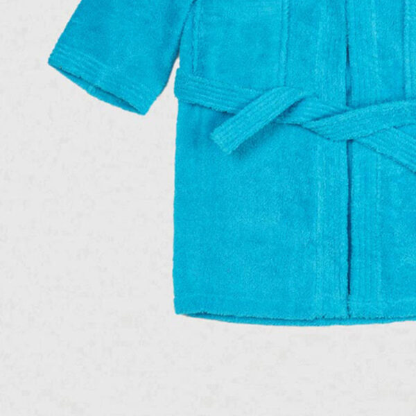 Μπουρνούζι Παιδικό Eco Turquoise Ηλικία 8-10 shopinhome shopinhome