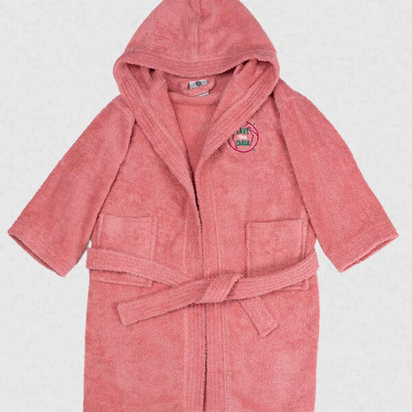 Μπουρνούζι Παιδικό Eco Coral Ηλικία 4-6 shopinhome shopinhome