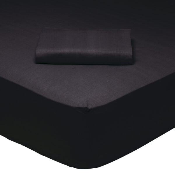 DAS HOME 1015 ΣΕΝΤΟΝΙ ΥΠΕΡΔΙΠΛΟ ΜΕ ΛΑΣΤΙΧΟ BLACK BLACK shopinhome shopinhome