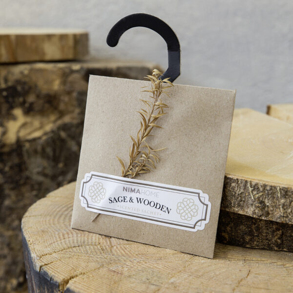 NIMA Home Αρωματικό Ντουλάπας 10gr – Sage & Wooden Deco shopinhome