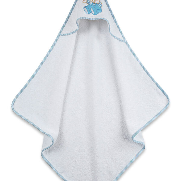 Κάπα κεντητή Bear 04 Blue 75×75 shopinhome shopinhome
