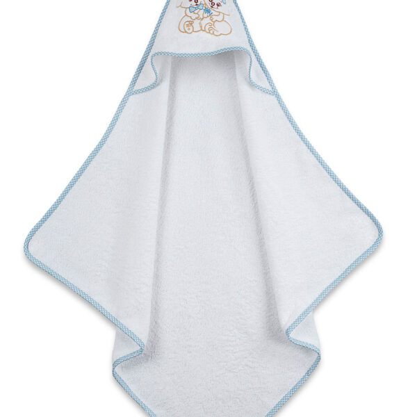 Κάπα κεντητή Couple 06 Blue 75×75 shopinhome shopinhome