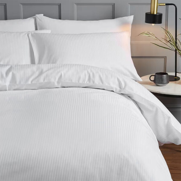 LINO ΣΕΝΤΟΝΙ BARRI 100/100 WHITE 170X270 300TC shopinhome shopinhome